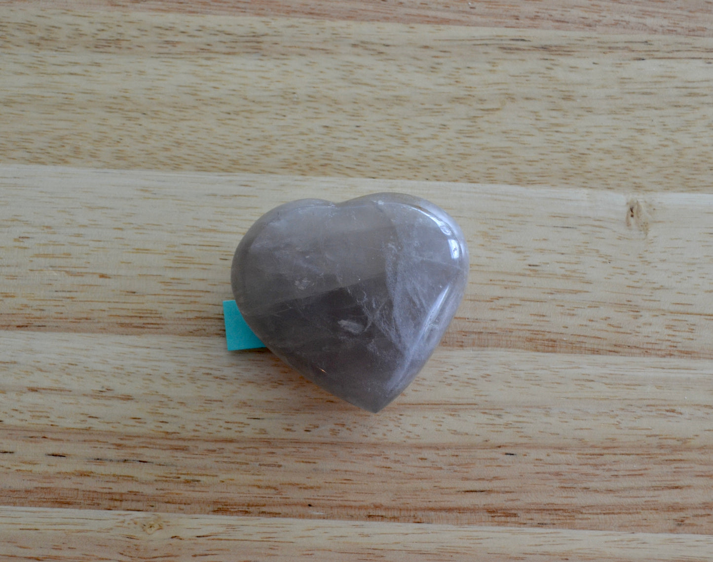 Blue Rose Quartz Heart